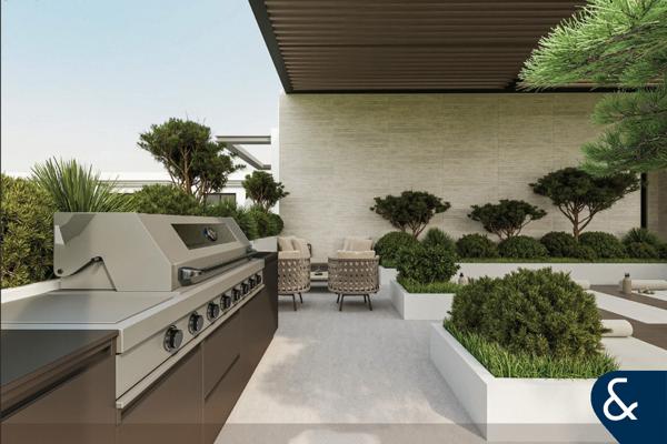 Studio With Pool Views | Branded Appliances